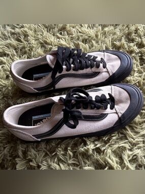 Vans Decon SF Salt Wash Marshmallow Edition Men 9 Off the Wall Skate Shoe Suede